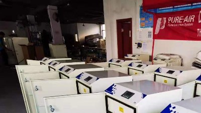 執信環保激光雕刻煙霧過濾器，凈化激光雕刻煙塵污染！