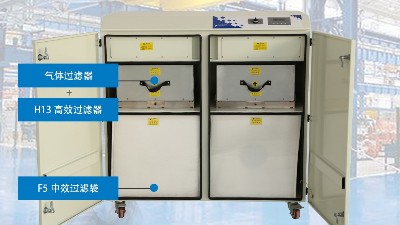 與煙霧過濾器時代共同進步，執信環保激光打標煙霧過濾器！